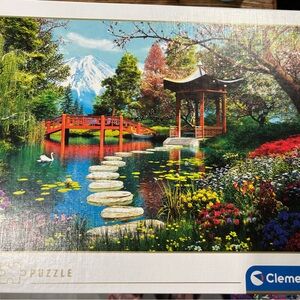 Clementoni Scenic Garden Puzzle 1000 pieces